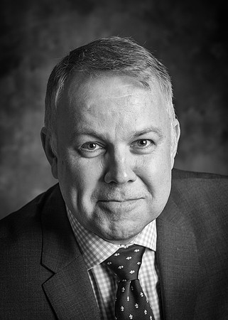 Professional Black & White male headshot portrait