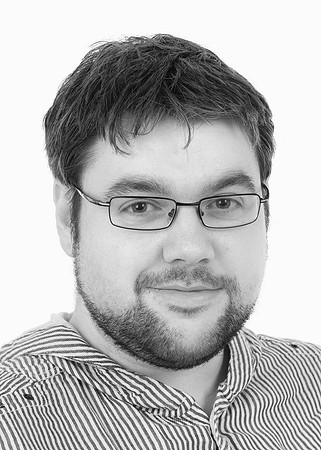 Professional Black & White male headshot portrait