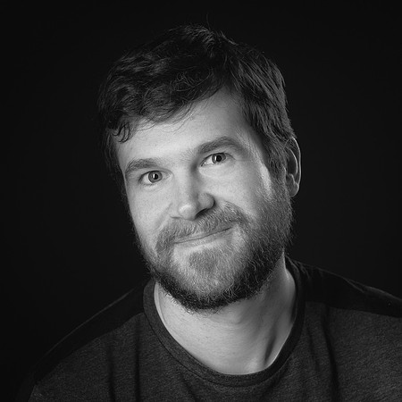 Professional Black & White male headshot portrait