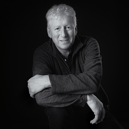 Professional Black & White male headshot portrait